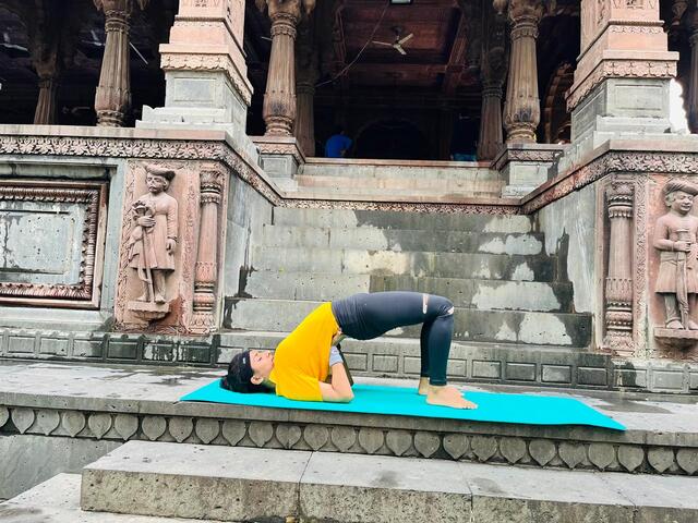 Girl yoga teacher in indore  