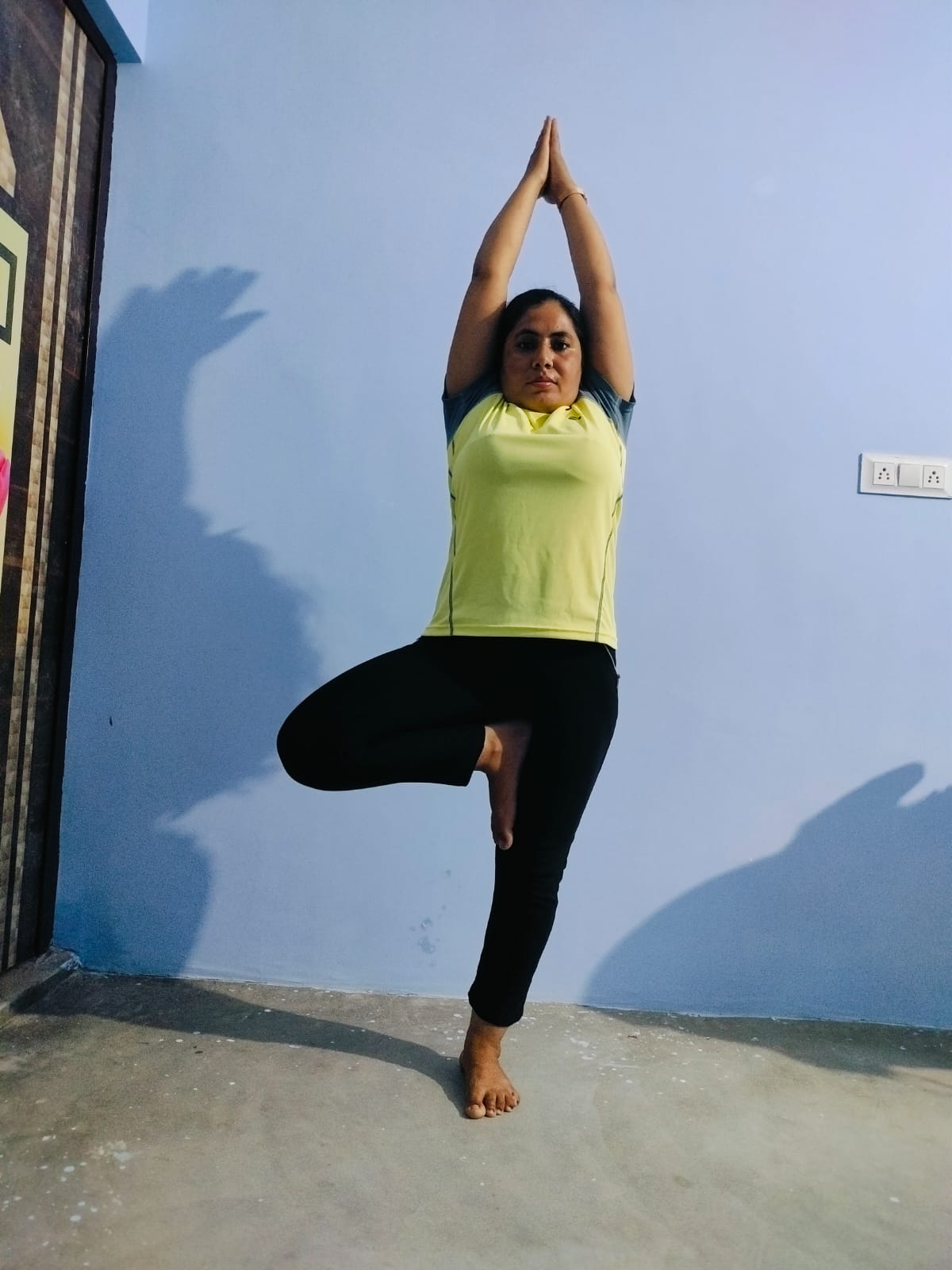 Manu Chaudhary  yoga teacher