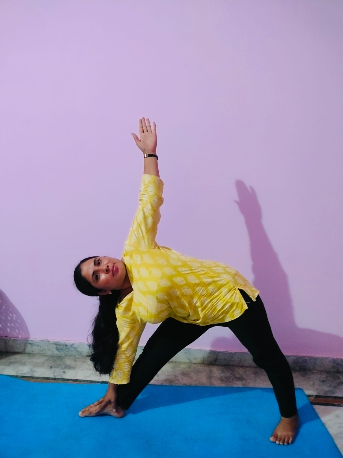 Manu Chaudhary  yoga teacher
