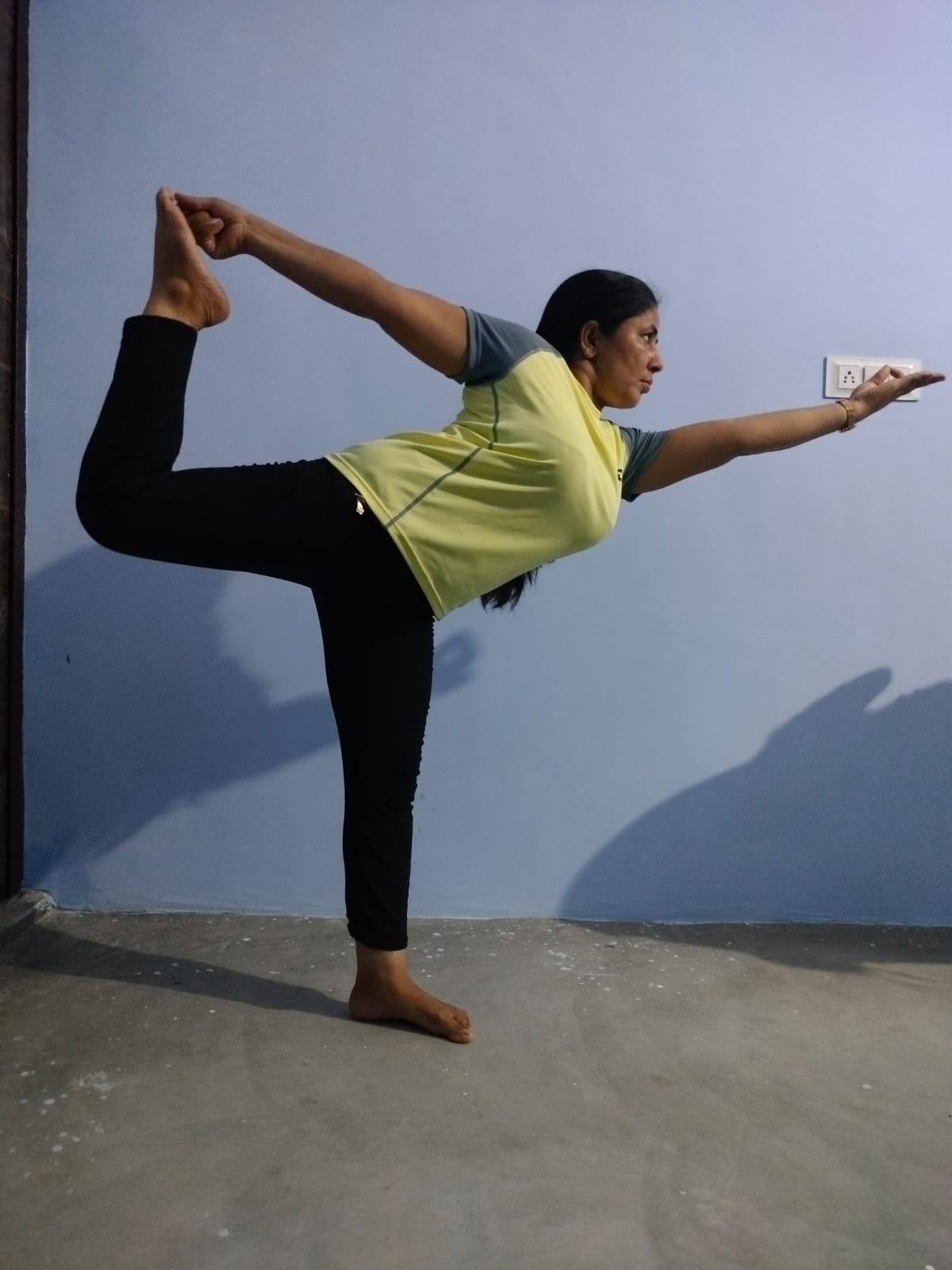 Manu Chaudhary  yoga teacher